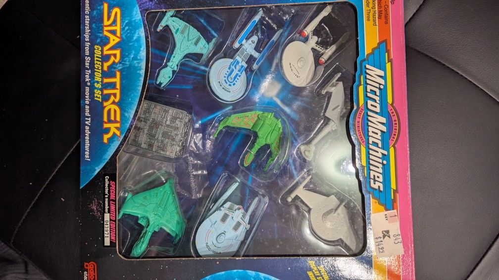 Micro Machines Star Trek Set NX Excelsior