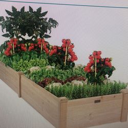 Wooden Raised Garden Bed Planter
