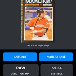 2013 Topps Minis Giancarlo Stanton