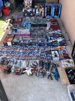 Huge 90s toy lot new & used