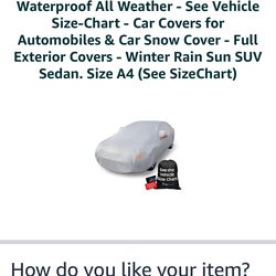 Ezy Shade Car Cover Size A 4