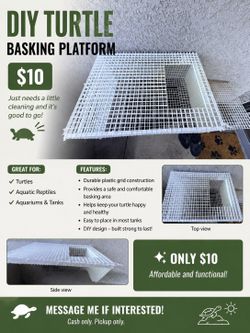 DIY Turtle Basking Platform – $10