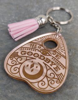 Ouija Planchette Keychains