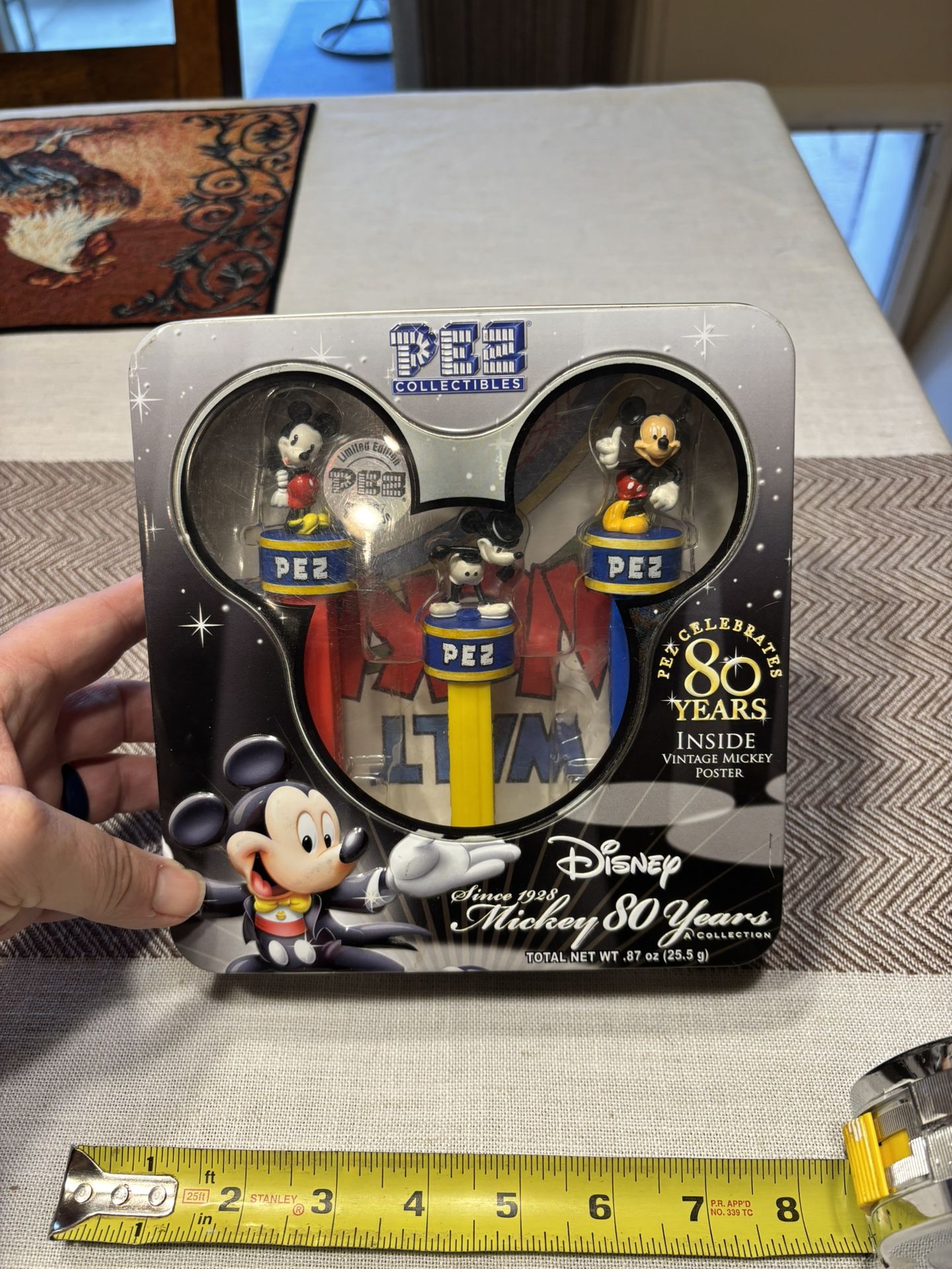 Disney Pez Mickey Mouse 80 Years Collection