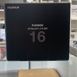 Fuji XF16mm F1.4 Lens