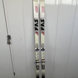 Vintage ELAN 185cm Skis With Binding