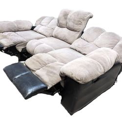 Electric Reclining Sofa Couch