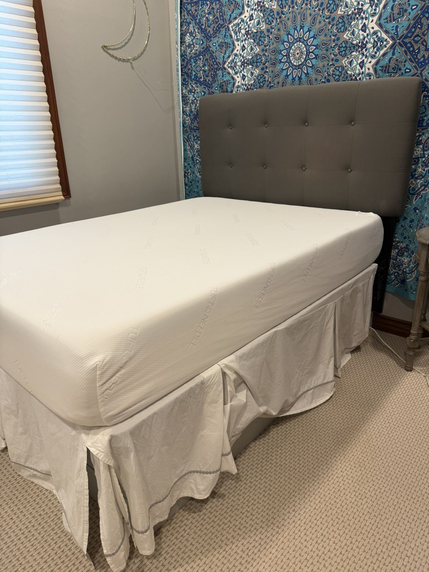 FULL Bed + Dresser + Pottery Barn Floor Lamp