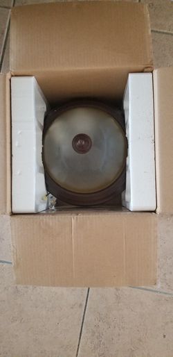 Two Flush Mount Ceiling Hall Lights