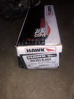 Hawk street/race brake pads 12 civic si
