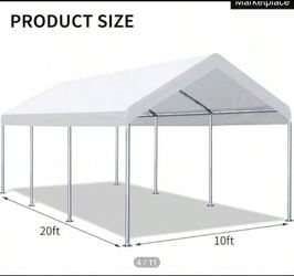 Brand new patio canopy 10x20 in box