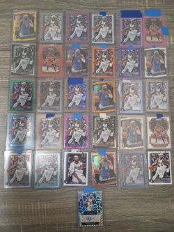 Brandon Williams 31 Card Personal Collection - 14 Numbered, 1 Auto, 4 Rookies, 1 SSP, 29 Parallel/Inserts - Asking 250 For Entries Collection (Read De