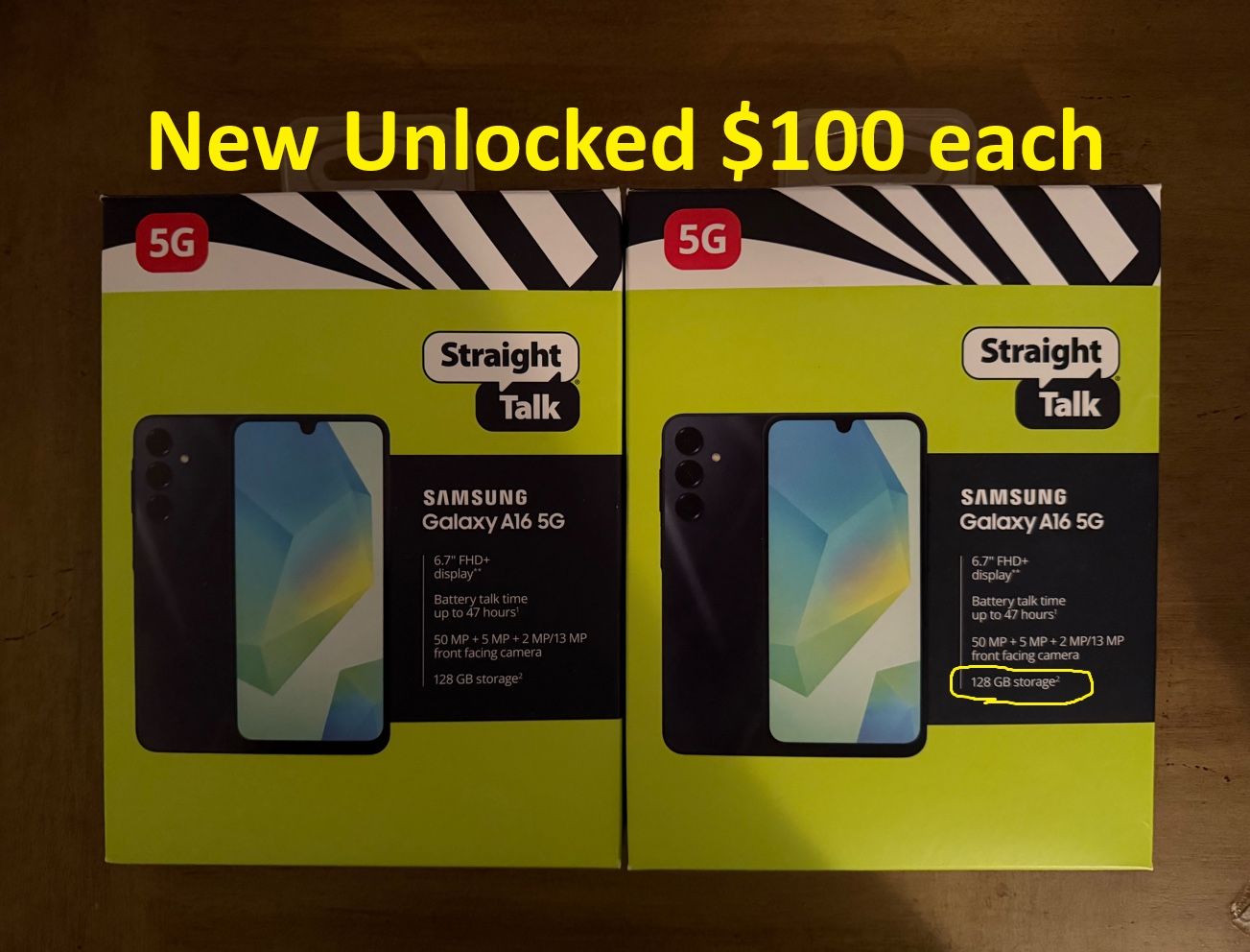 Samsung Galaxy A16 128GB 2025 Unlocked Android Phone