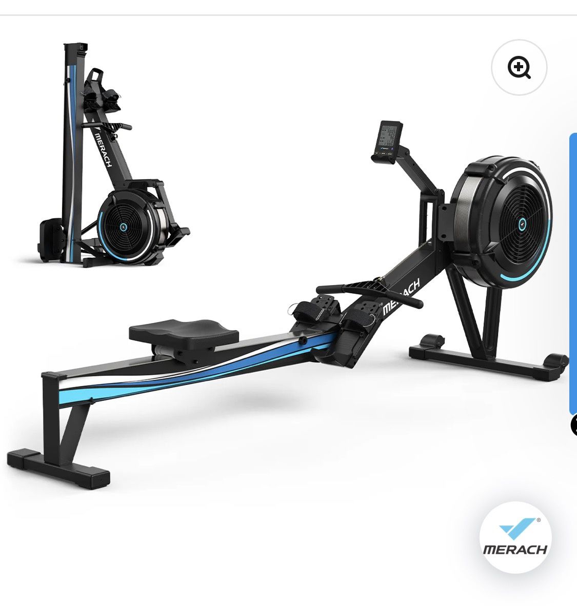 BRAND NEW MERACH MR-R11 Smart Air Rower — Still in Original Wrap!