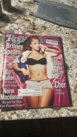 Rolling Stone Magazine Britney Spears Cover Issue