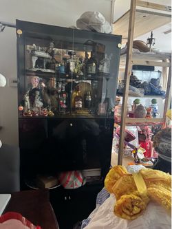 Black cabinet