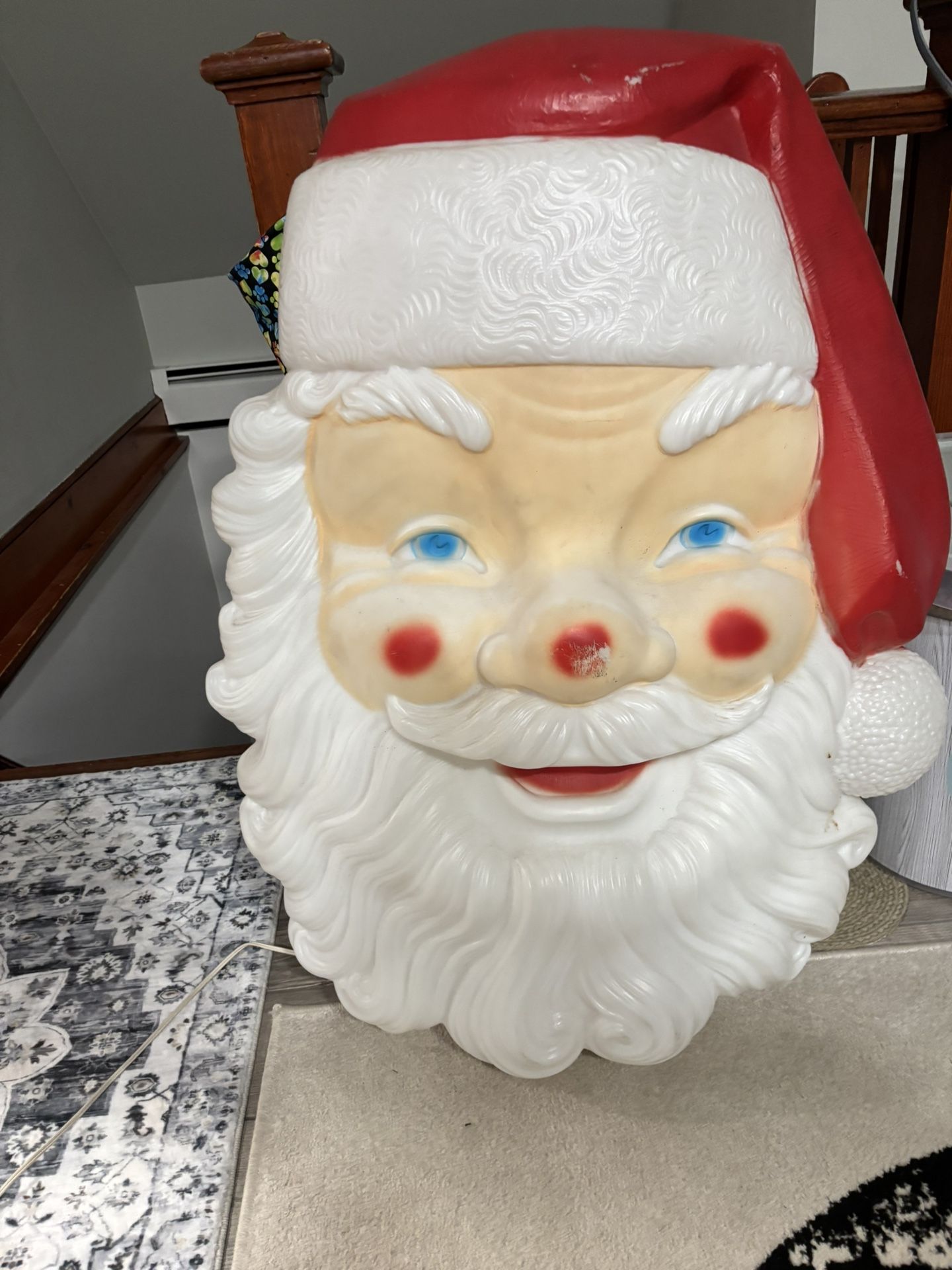 Vintage Santa Blowmold