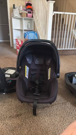 even flow car seat with 2 bases