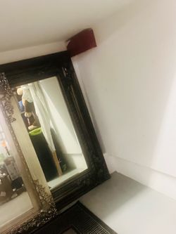 Large Framed Wall Mirror