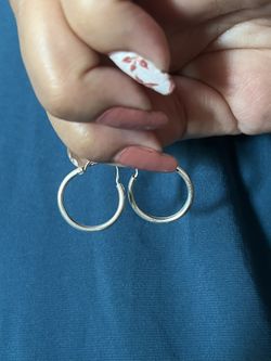 Small Silver Hoops *NEW*