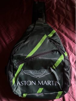 Custom aston martin crossbody bag