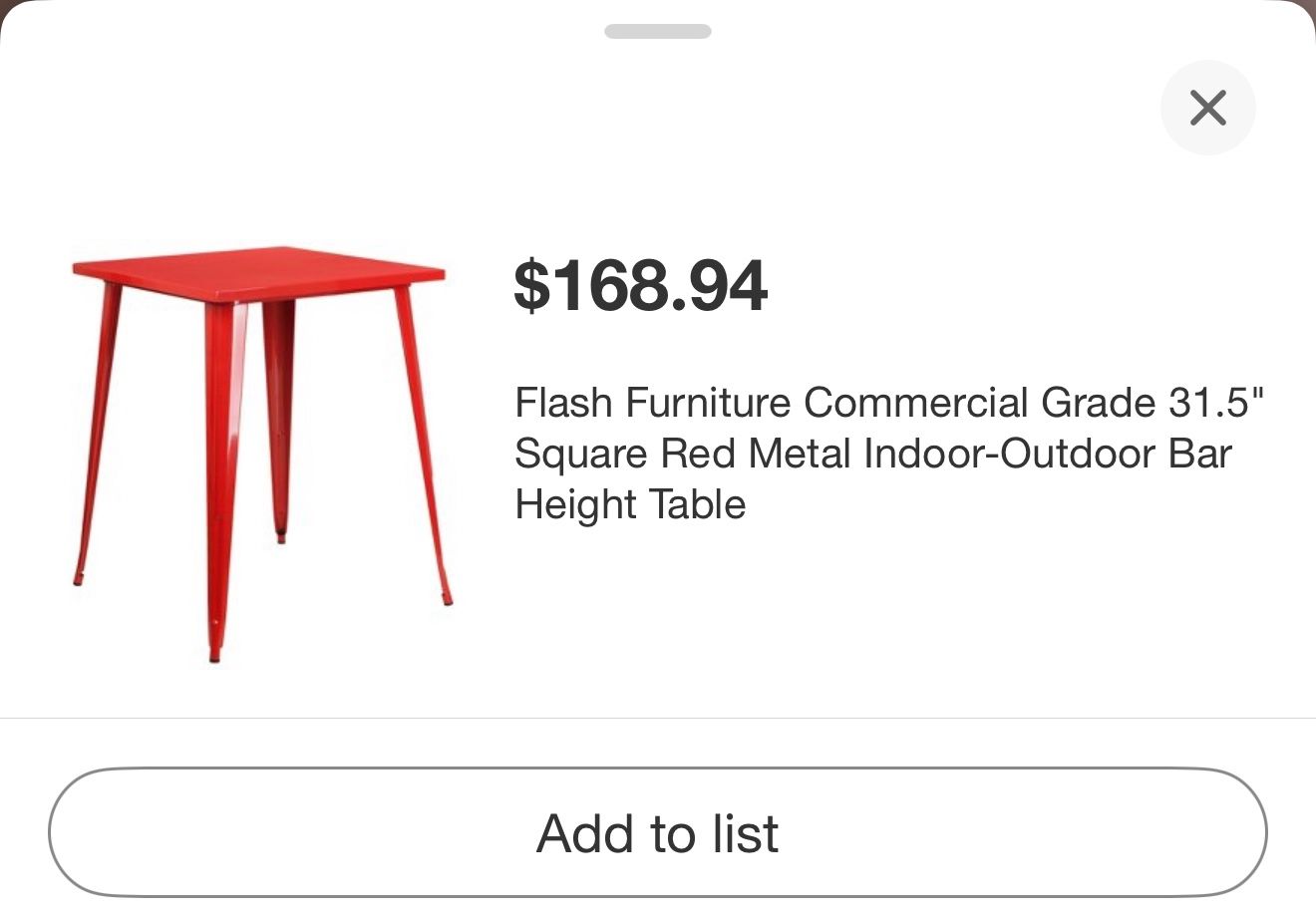 Nice Metal Table