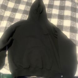Essentials Black Hoodie Small