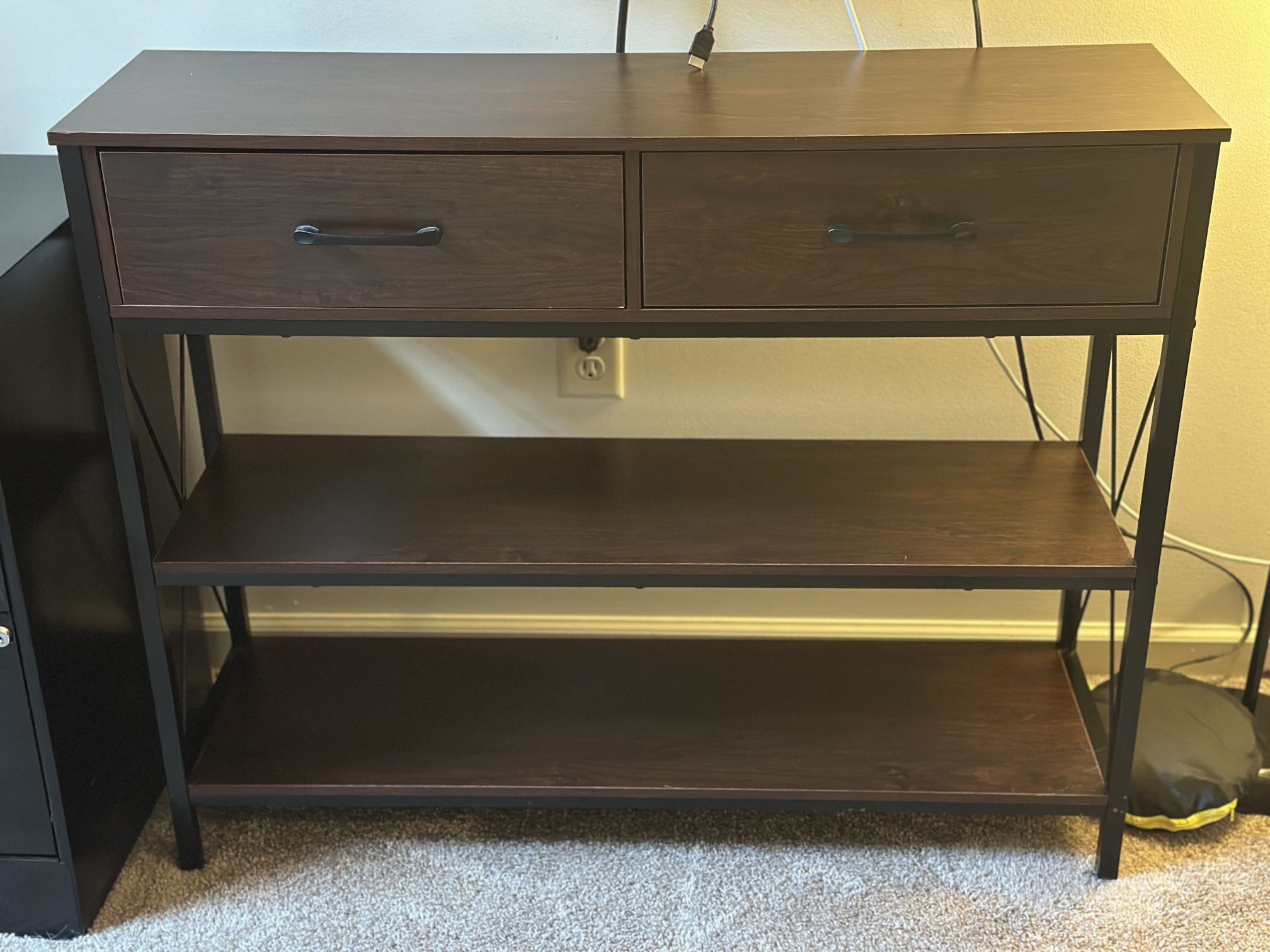Entryway Console Table With Drawers