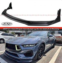 24-26 Ford Mustang GT-V Style Front Bumper Lip