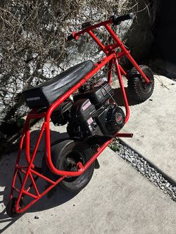 Mini Bike with Wheelie bar