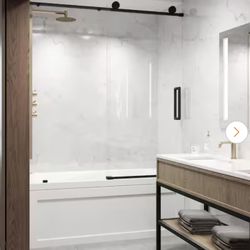 Vigo 60x66 Bathtub Sliding Door 