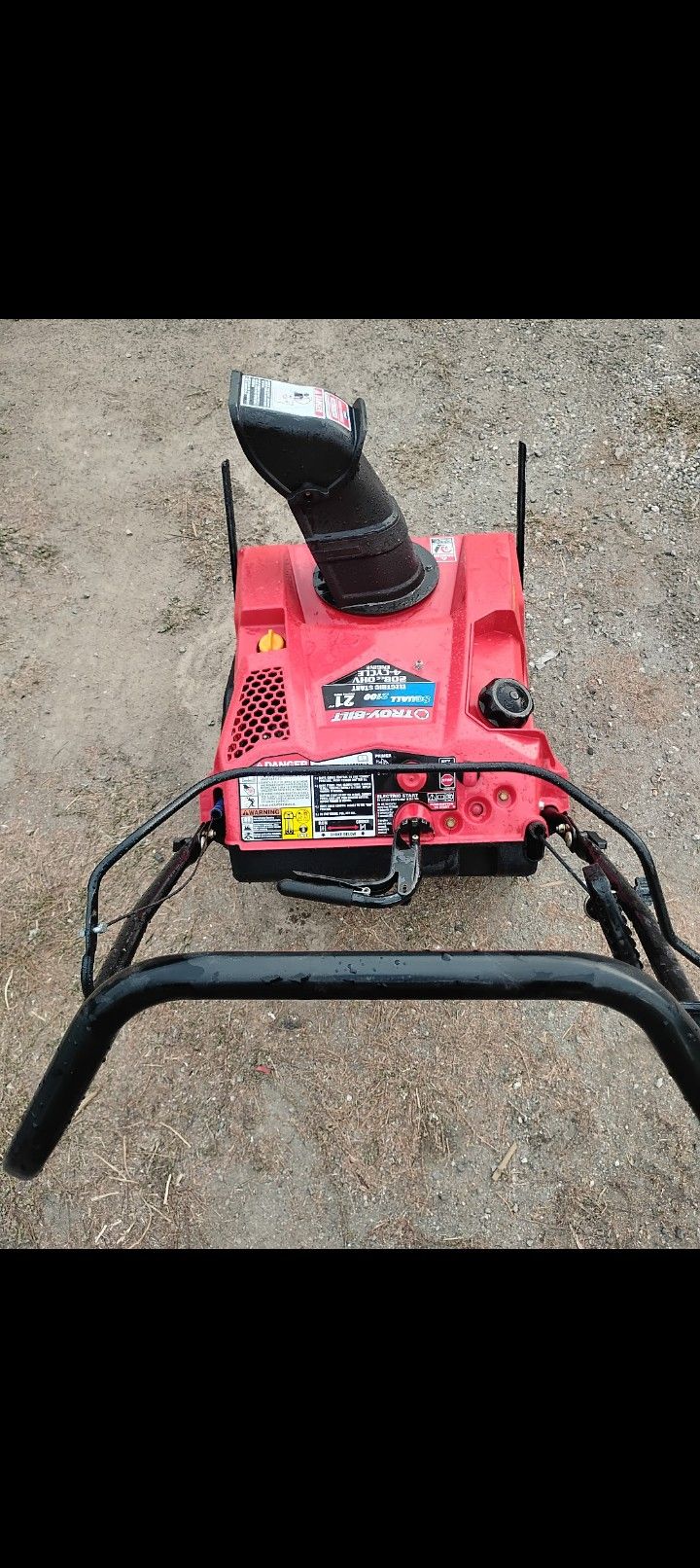 Troy-Bilt Single Stage 4 Cycle Snowblower