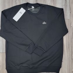 Alo crewneck black