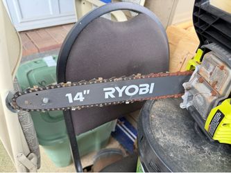 Ryobi 14’ chainsaw