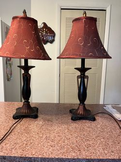 Pair of vintage lamps