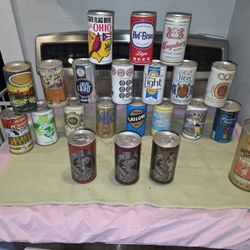 Vintage Beer Cans