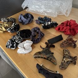 Hair Clips  & Scrunchies