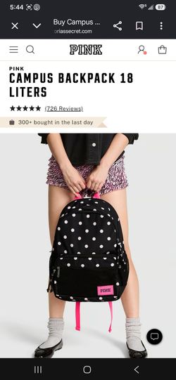 Pink Campus Backpack