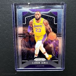 LeBron James 2020 Prizm Card Lakers Championship