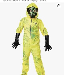 Toxic Hazmat Halloween Costume