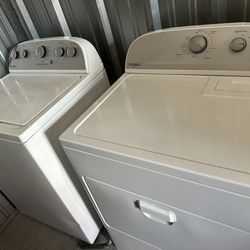 WHIRLPOOL WASHER AND DRYER SET ($450) 