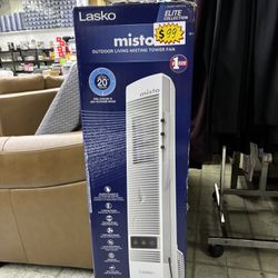 Lasko Misto Outdoor Living Misting Tower Fan