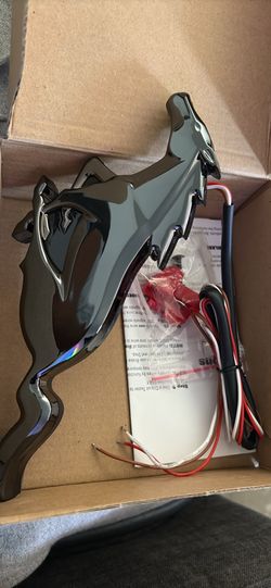 Mustang led emblem