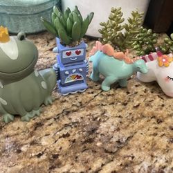 Artificial Succulents Decoration 