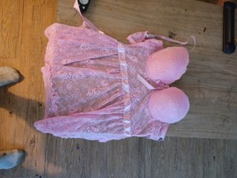Pink babydoll XL