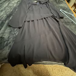 Size 20 W Navy Skirt Set