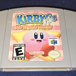 Kirby 64: The Crystal Shards - N64 *pending pick-up*
