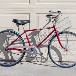 Cherry Red Schwinn Collegiate w/ Original Cateye Light!