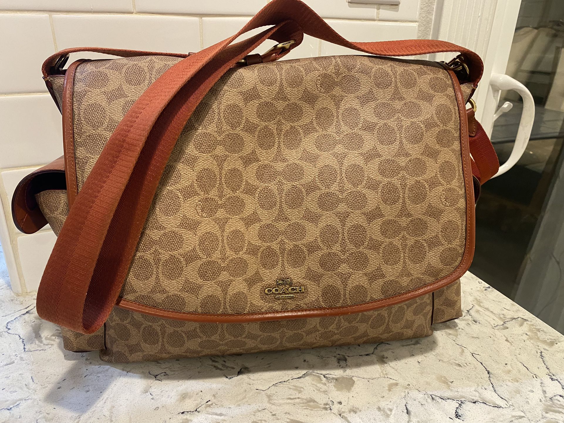 Coach Baby Bag For Milk And Dippers 