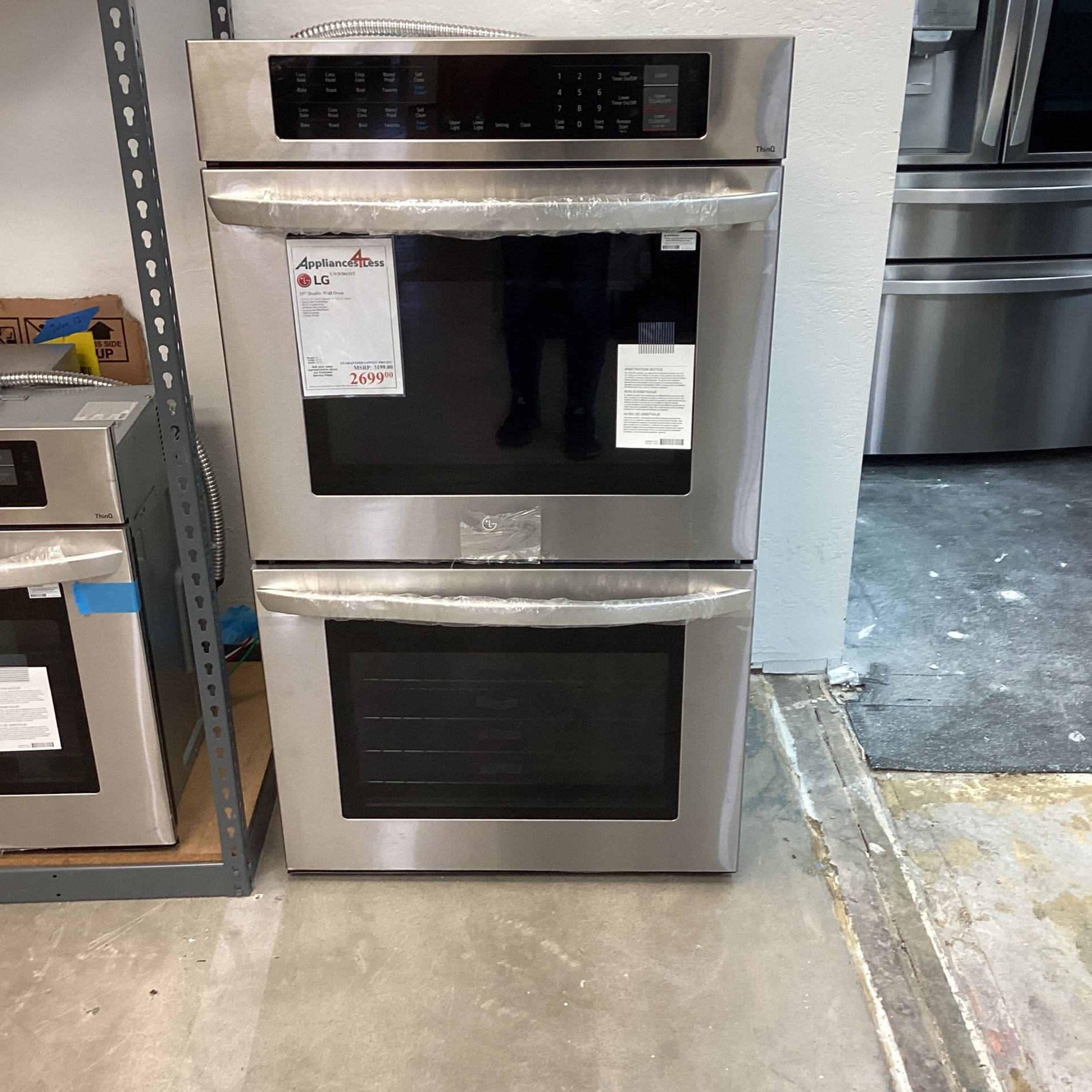 New LG Double Oven